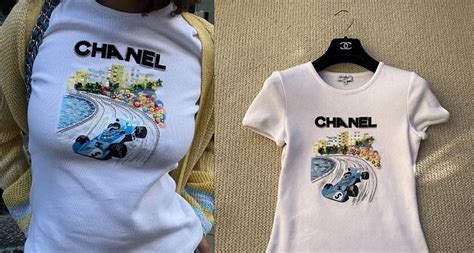 chanel formula 1 tshirt price|Chanel f1 shirt price.